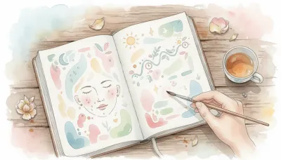 肌の小さな変化に気づくことで、自分の毎日がどんなリズムで動いているのかを知るためのノート、どう活用する？