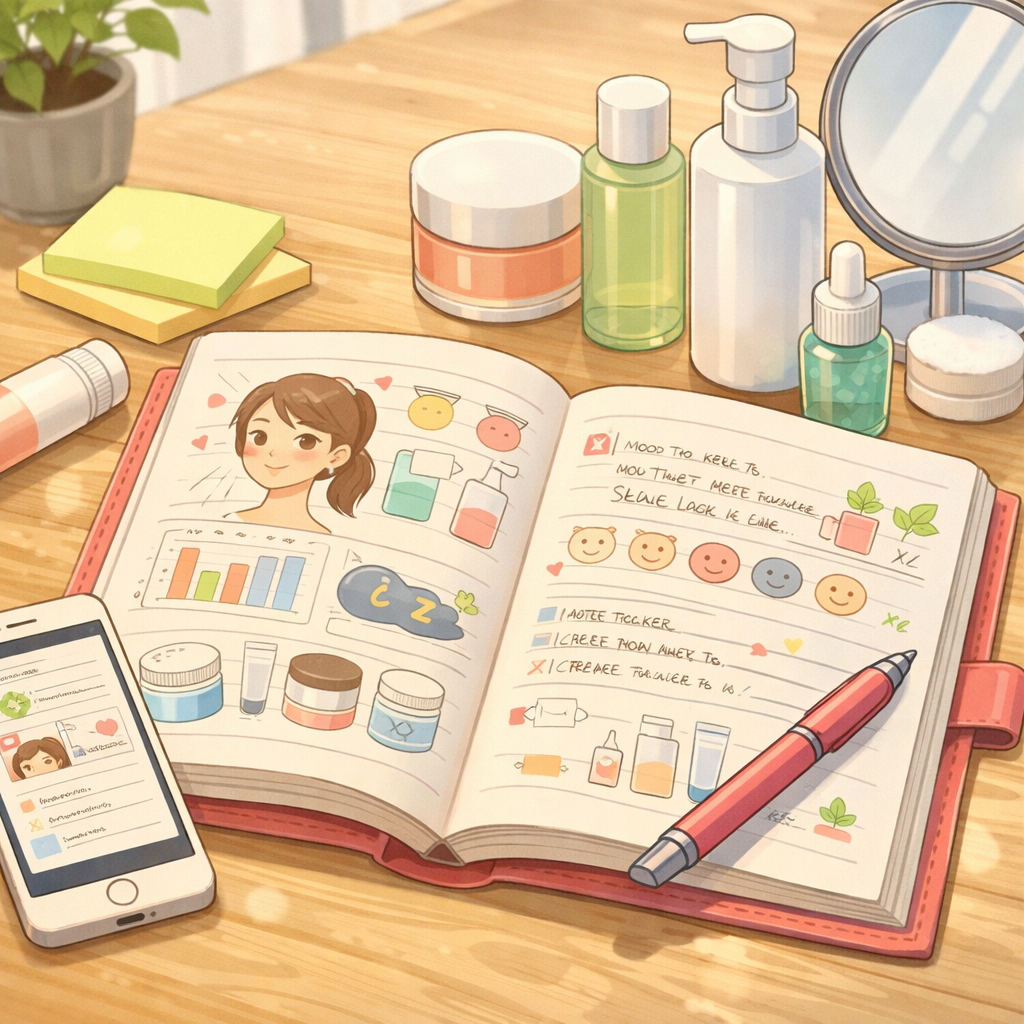 肌管理ノートって何？noteの体験談を賢く使うコツは？