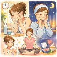 美容ルーティンの作り方って？朝夜3分で肌と心が整うコツは？