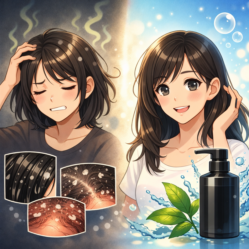 脂漏性の頭皮のニオイやフケかゆみ、デオラボLIAスカルプシャンプーで本当に変わるの？
