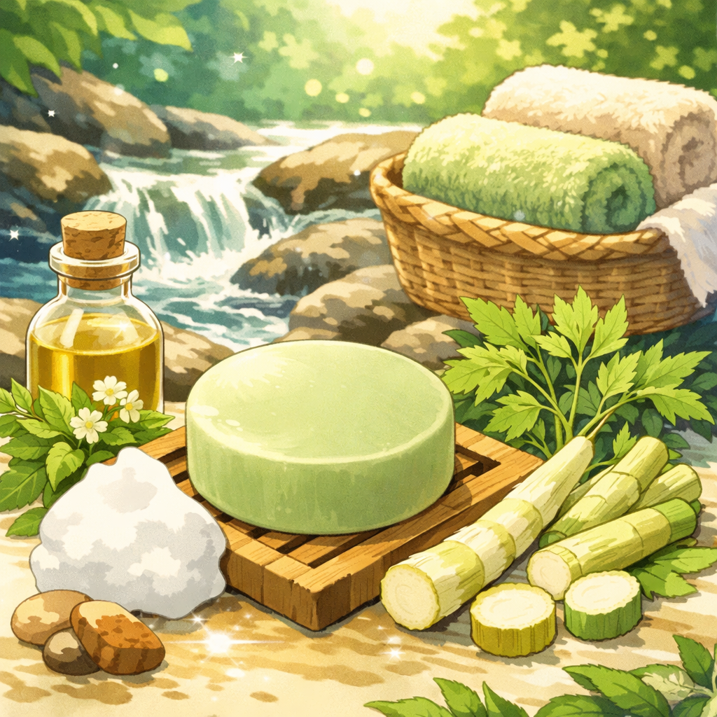 ウド洗顔石鹸は植物由来素材で本当にスッキリしっとり?初回限定キャンペーンで試してみない?