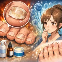 爪が白く濁りガサガサになる「爪水虫」、殺菌や消毒だけじゃ本当に治るの？