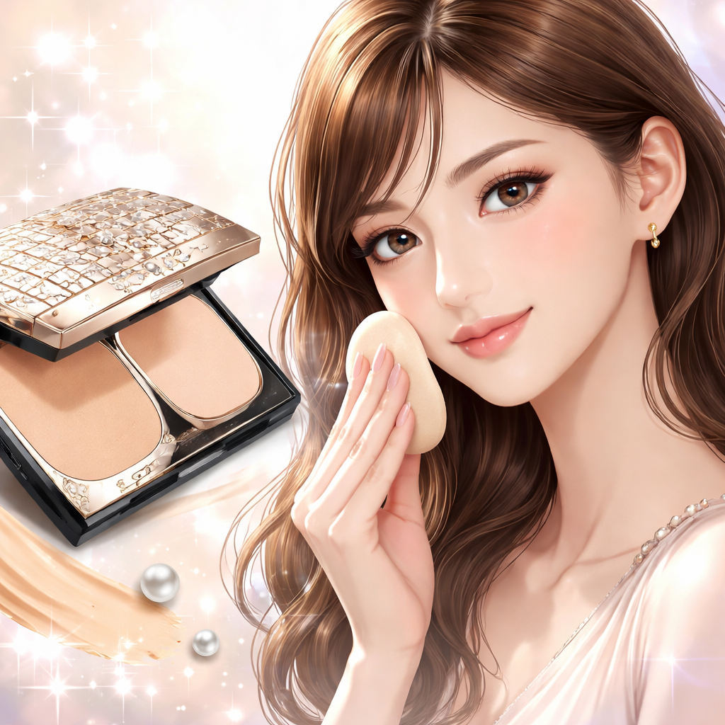 マキアージュ ドラマティックパウダリーEXで叶える！大人のセミツヤ肌って本当？