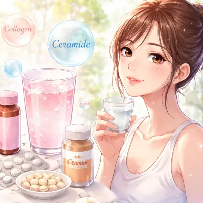 飲むスキンケアは本当に肌を変える？低分子コラーゲンとセラミドで叶える内側からの潤いケアとは？