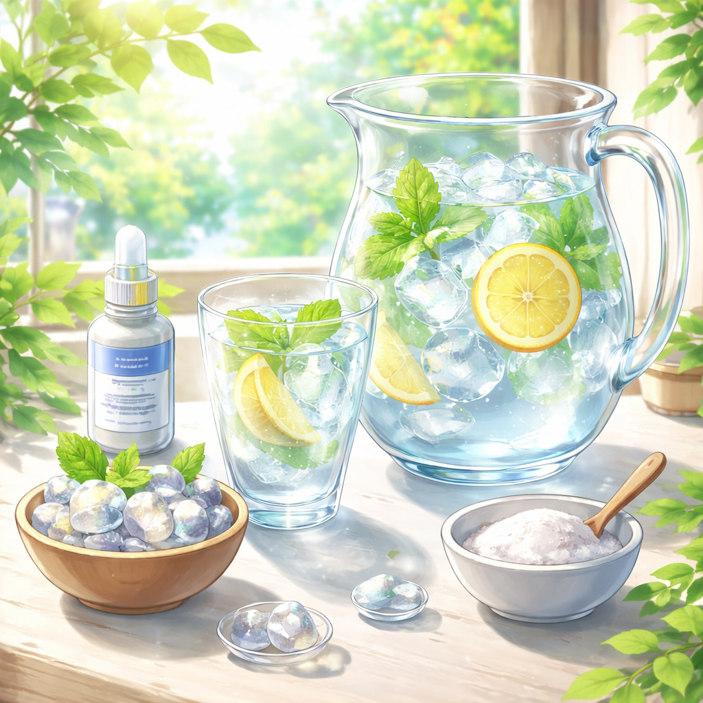 シリカ水を安く作る方法これだった！揺らぎ肌を整えるお手軽作り方って？