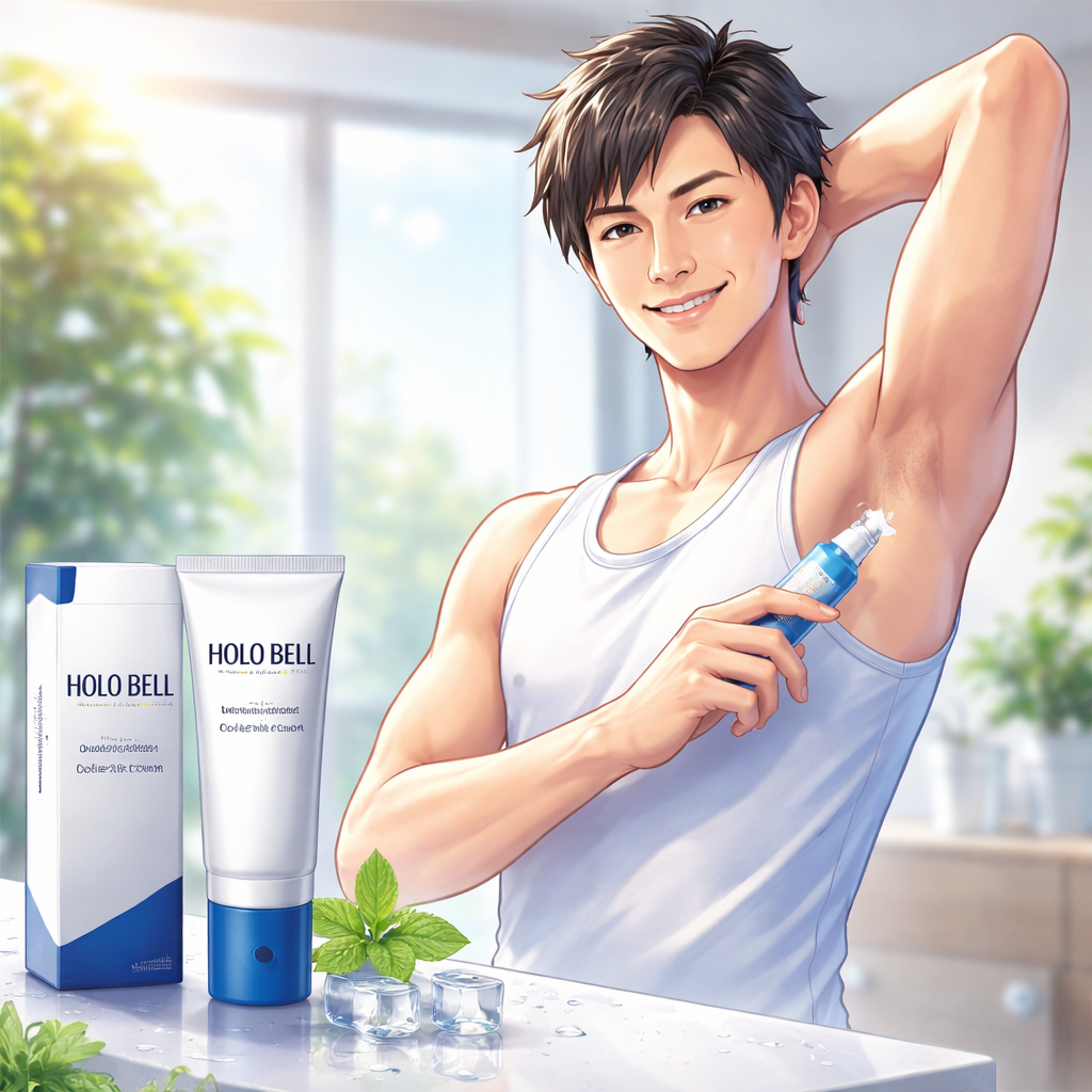 男性が自信を取り戻す！HOLO BELLデオドラントクリアクリームの真の力とは？