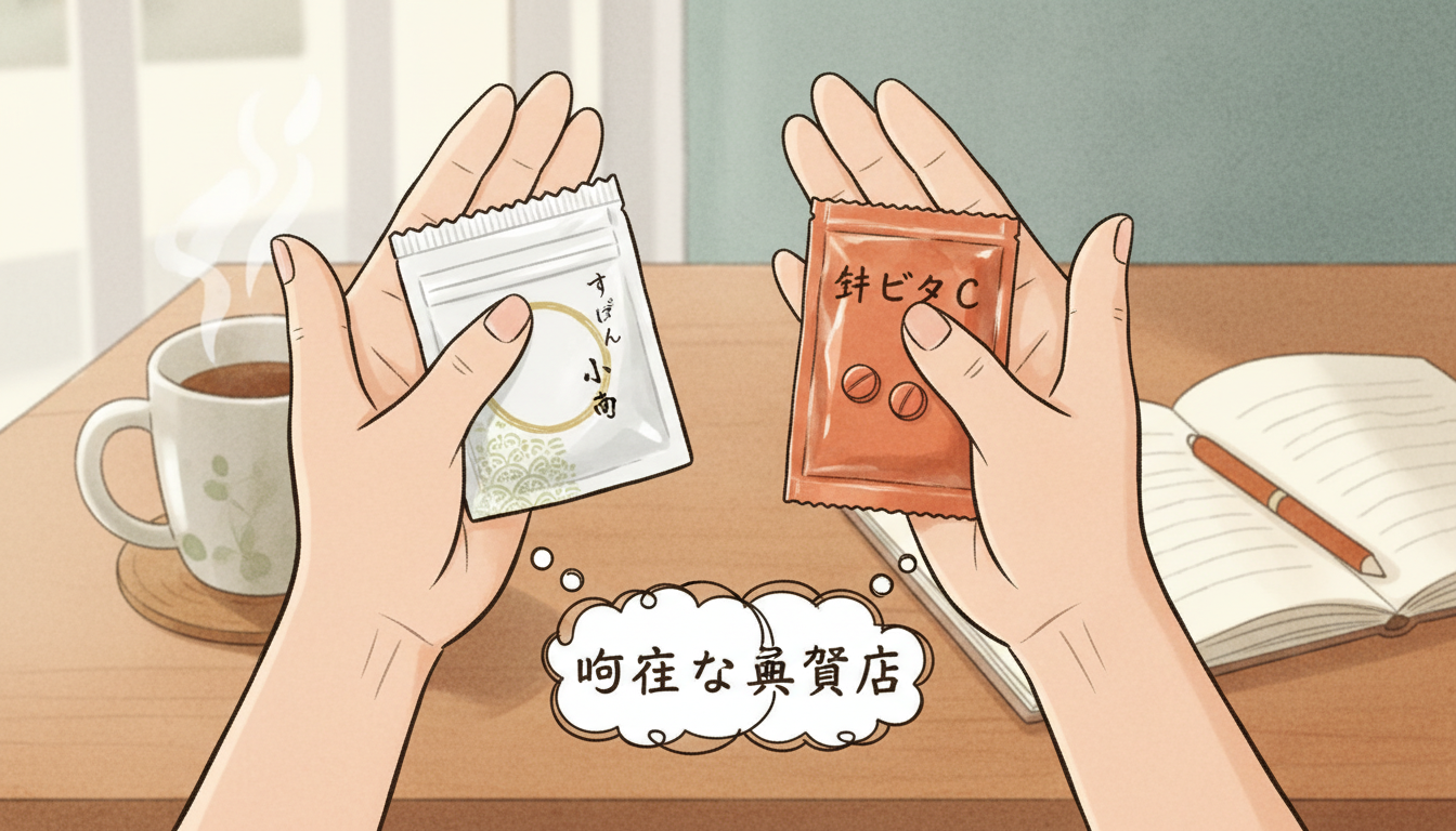 すっぽん小町と鉄ビタCを併用してる人、実際どう？口コミから見えた“意外な共通点”