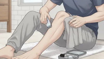 すね毛処理を自宅でバレずに自然に整えるには？男性のためのひっそりケア術