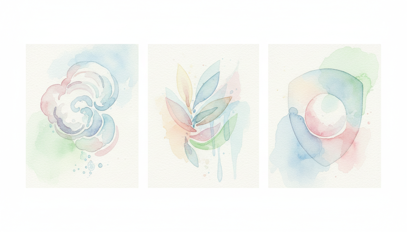 スキンケアの基本は「洗う」「補う」「保つ・保護」の3ステップが大切なんだ