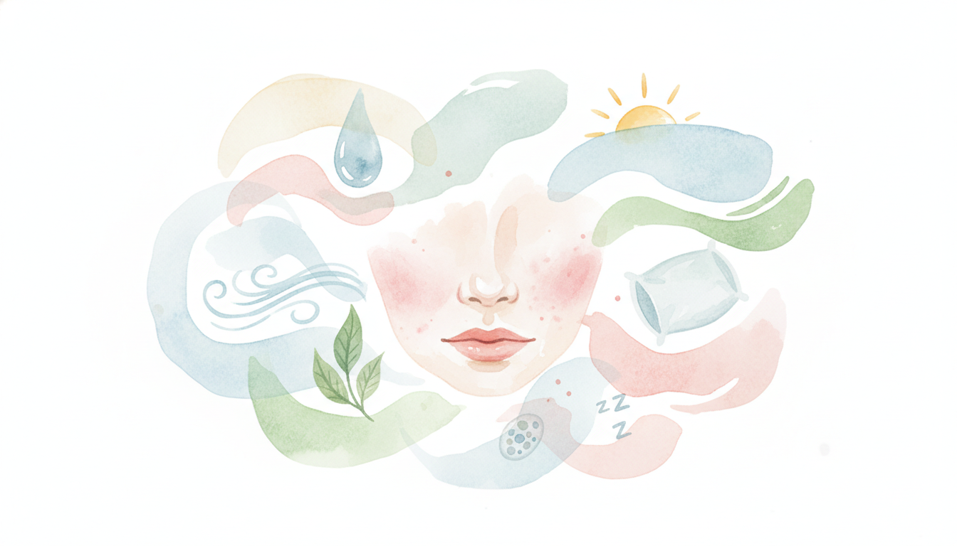 あなたの肌荒れ、原因は一つじゃないんだ！