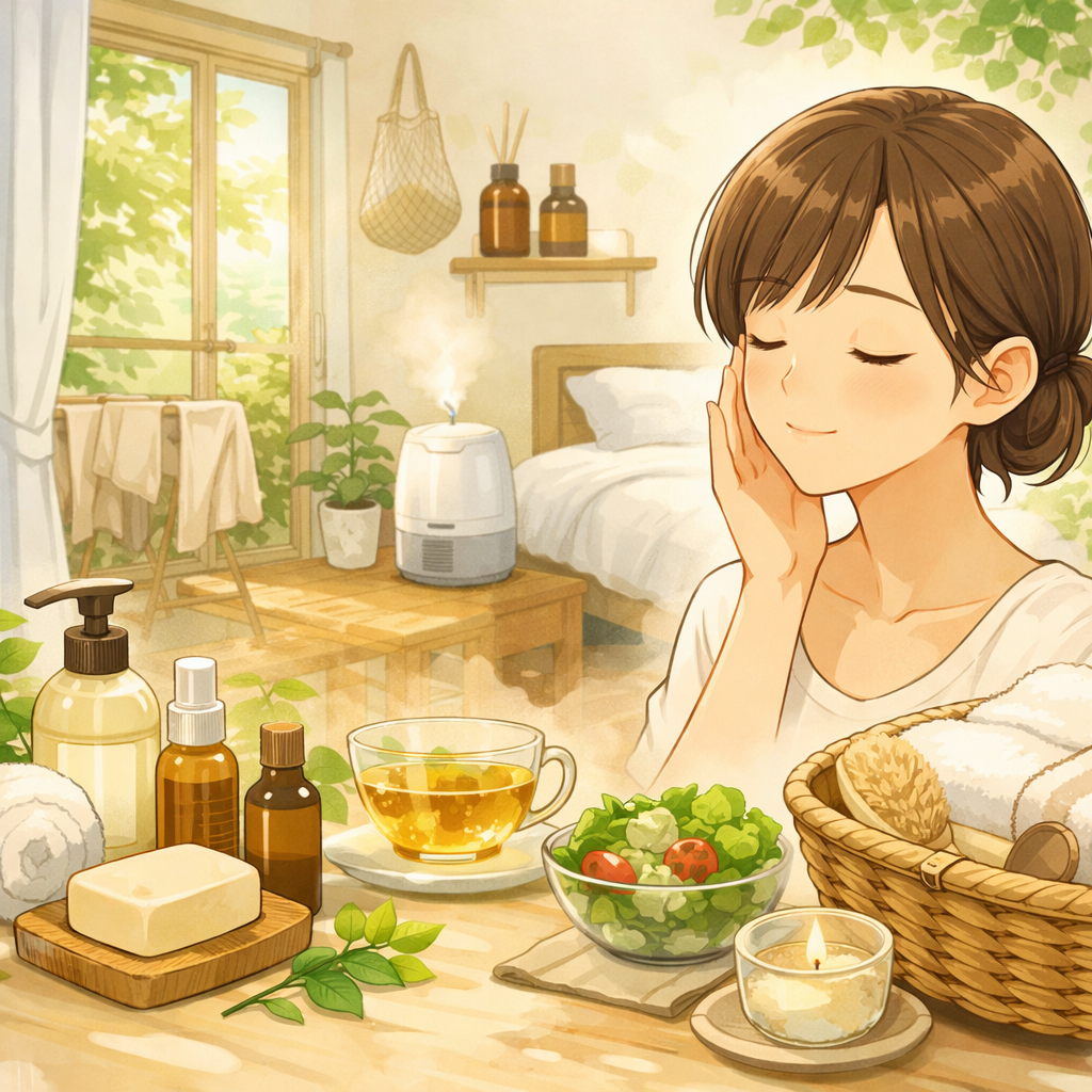 肌に優しい暮らしの基本