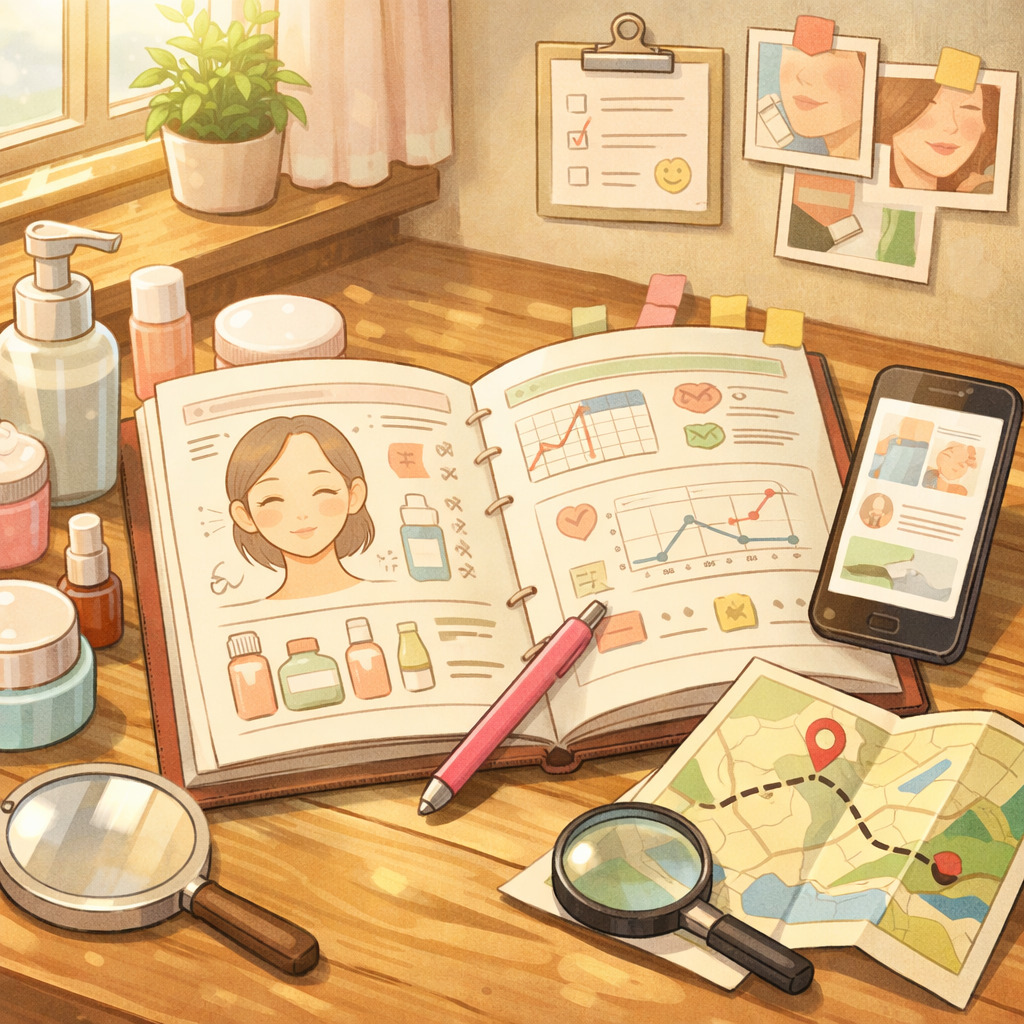 肌管理ノートは「答え」じゃなく「地図」として使うのが正解