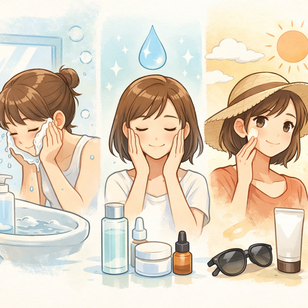 減らすほど整うのは「落とす・潤す・守る」に絞れるから