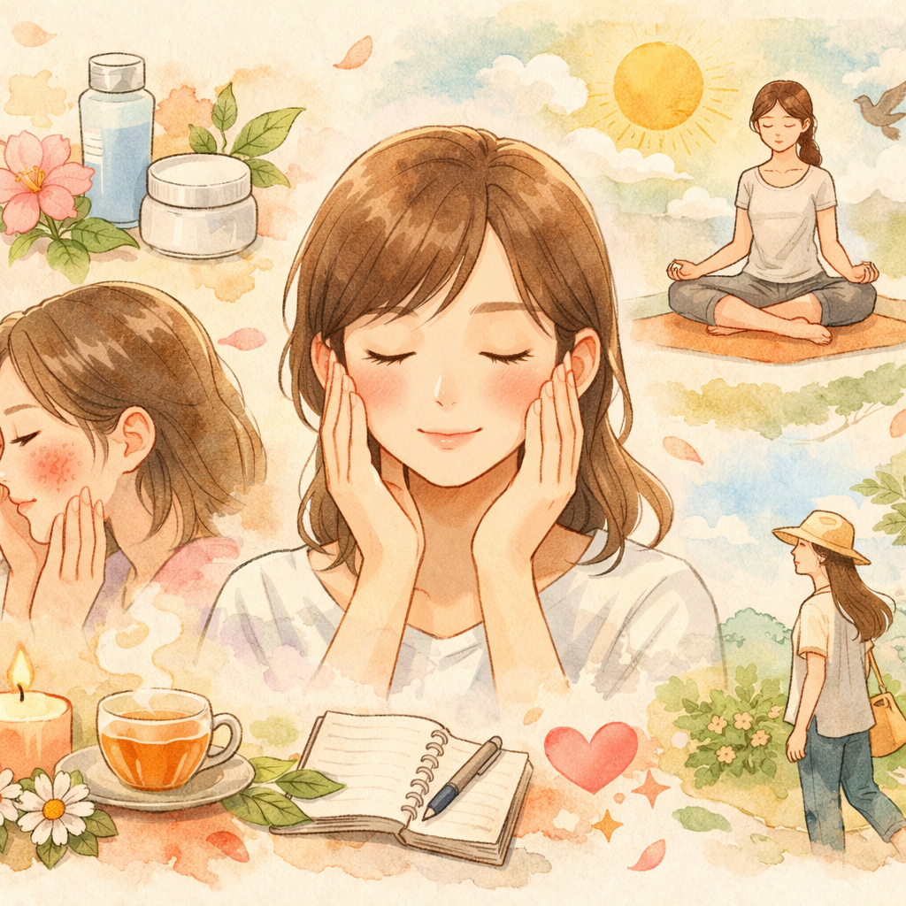 肌と心のセルフケアで、揺らぎ肌はきっと変わる!