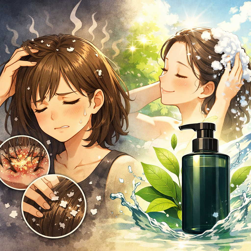 頭皮トラブルの根本原因とデオラボLIAスカルプシャンプーの力