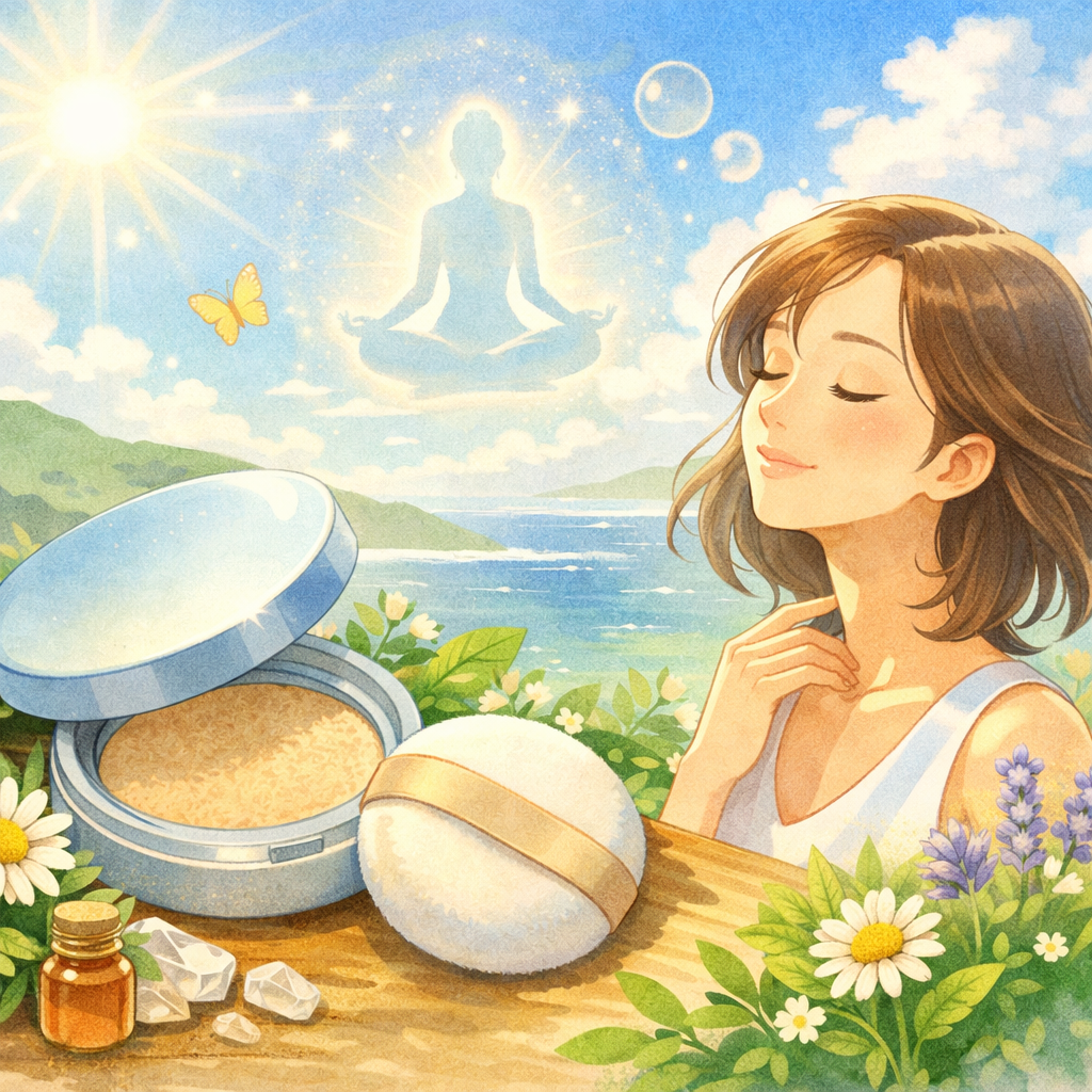 ミネラルUVプロテクトパウダーは肌と心の味方！