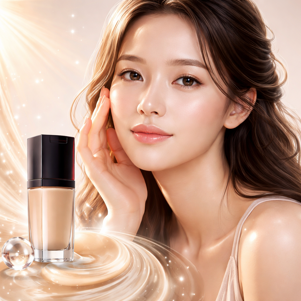 SHISEIDOスキングロウファンデーションは、まさに「美容液をまとう」新感覚