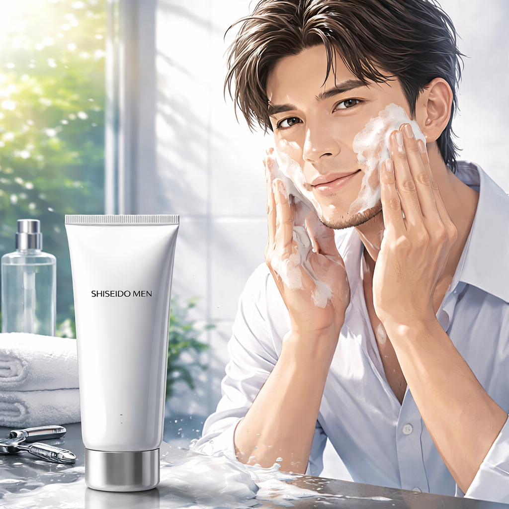 SHISEIDO MEN フェイスクレンザーが、大人の肌と心に穏やかな時間をもたらす理由