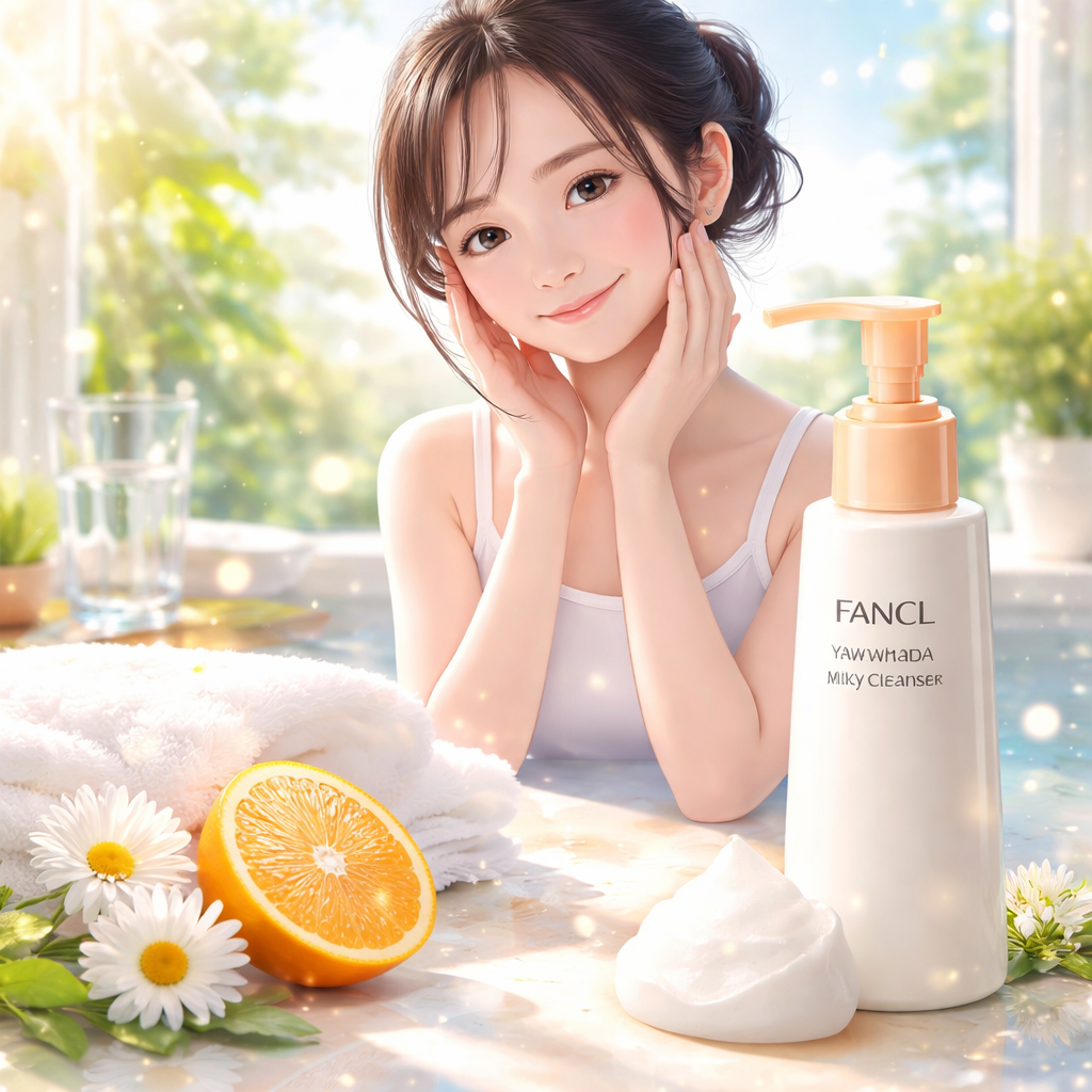 ファンケル やわ肌ミルク洗顔は朝の肌と心にゆとりをくれる