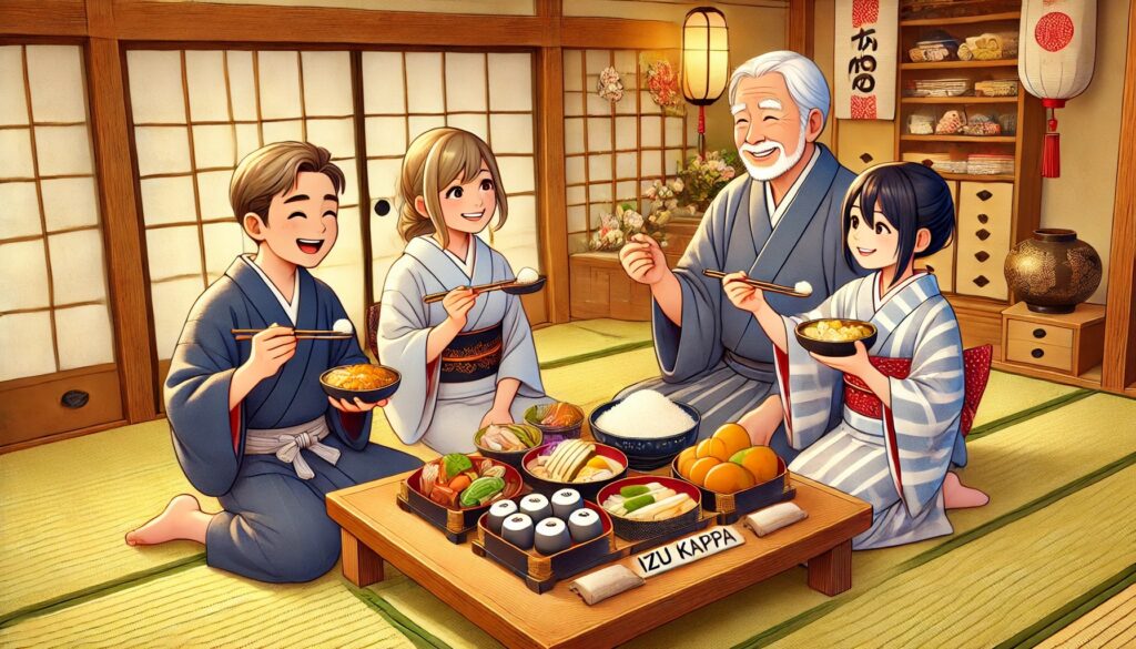 2024年敬老の日 伊豆河童のあんみつセット 両親に感謝を込めて贈る 伝統の味を楽しむ