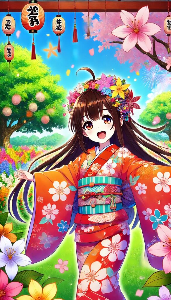 【保存版】七五三で使えるアニメコスプレ着物と華やかな髪飾りのレンタル情報