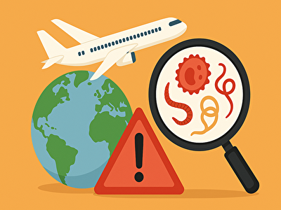 旅の落とし穴？寄生虫から身を守るために知っておきたいこと