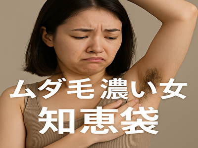 【女性必見】ムダ毛が濃くて悩んでる？知恵袋のリアルな声と対策まとめ
