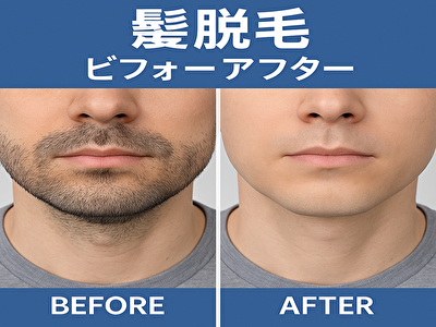 髭 脱毛 ビフォーアフター青髭にさよなら 効果・回数・後悔しない方法