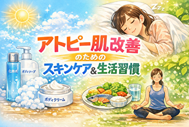アトピー肌がキレイになる！乾燥・かゆみ対策に本当に効くスキンケア法