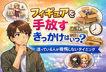 フィギュアを手放すきっかけはいつ？迷っている人が後悔しにくい判断タイミング